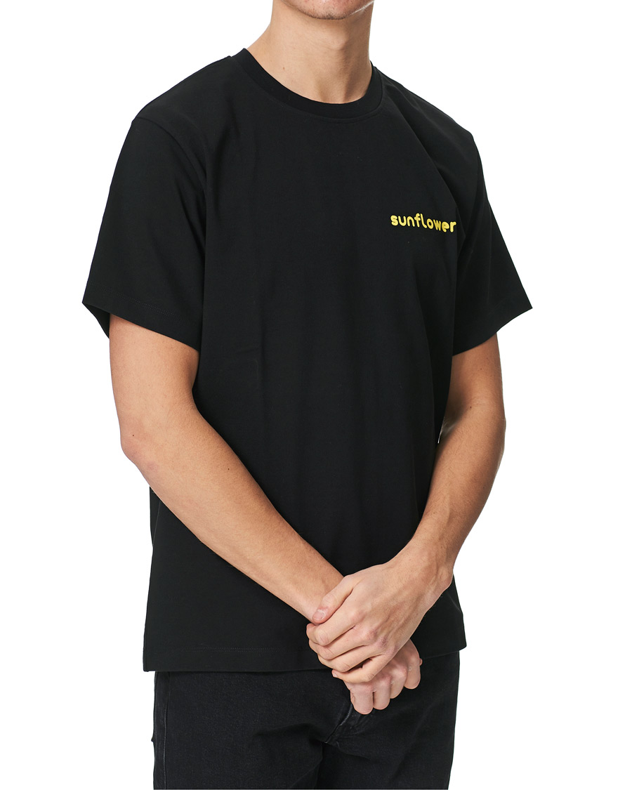 Herr | T-Shirts | Sunflower | Heavy Collage Tee Black