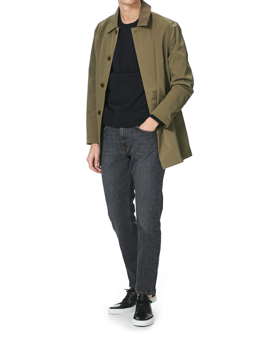 Herr | Jackor | NN07 | Kim Waterproof Car Coat Khaki Grey