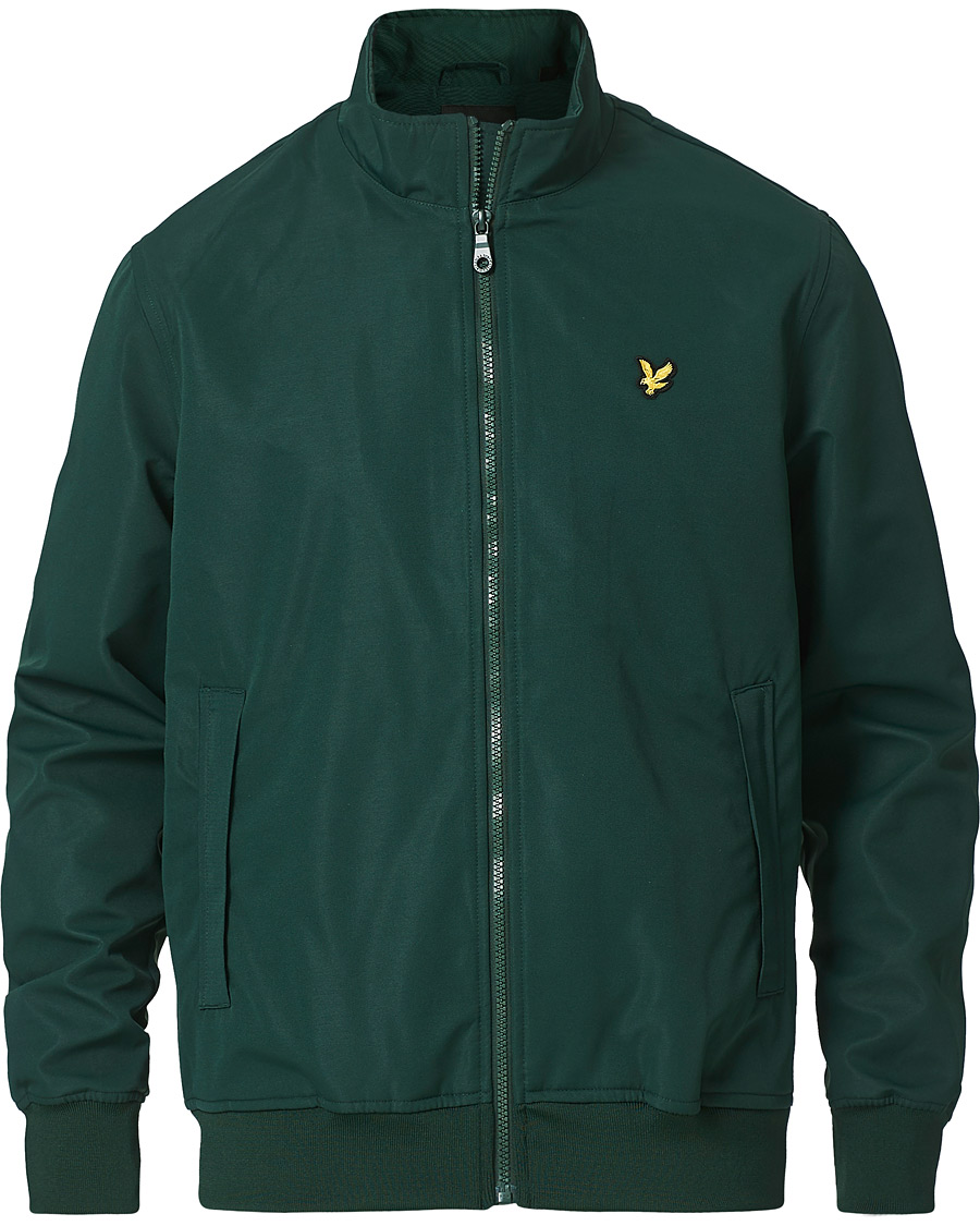 Herr | Jackor | Lyle & Scott | Mesh Backed Funnel Neck Jacket Dark Green