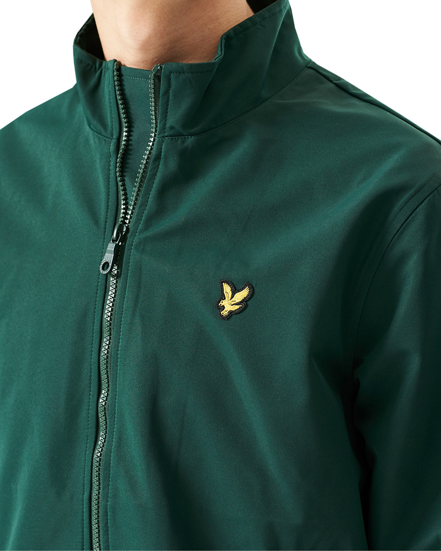 Herr | Jackor | Lyle & Scott | Mesh Backed Funnel Neck Jacket Dark Green