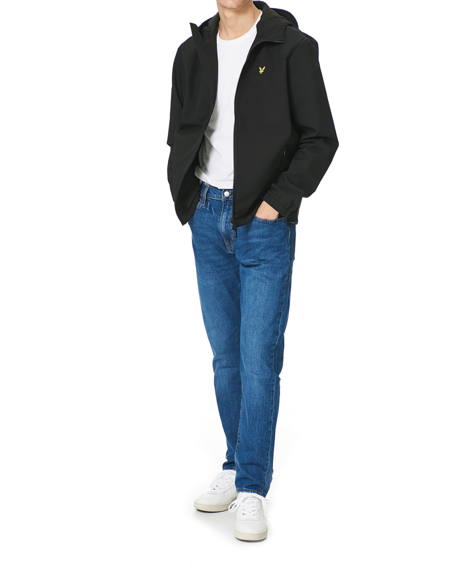 Herr | Jackor | Lyle & Scott | Texture Shell Jacket Black
