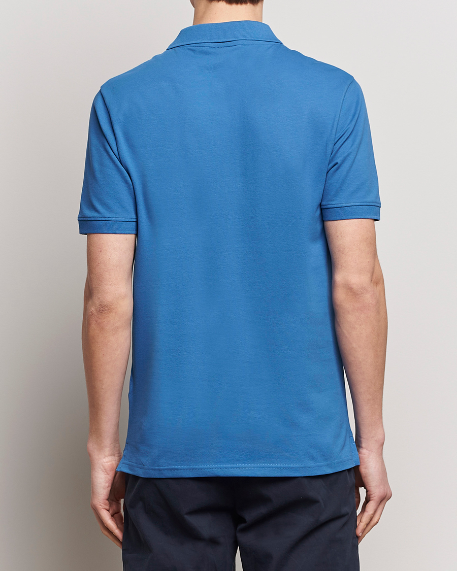 Herr | Pikéer | Lyle & Scott | Plain Pique Polo Spring Blue