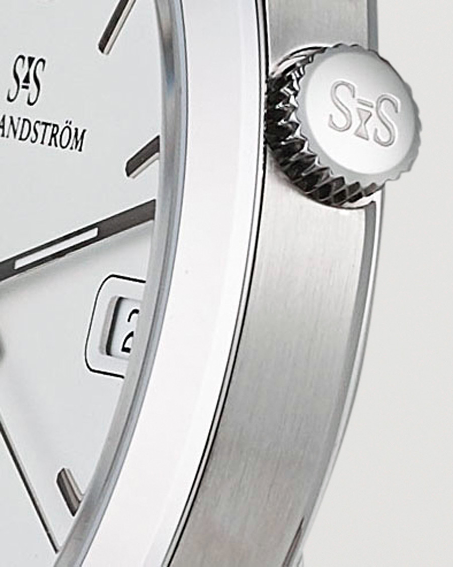 Herr | Sjöö Sandström Jubilee Steel Quartz 40mm White/Black Calf | Sjöö Sandström | Jubilee Steel Quartz 40mm White/Black Calf