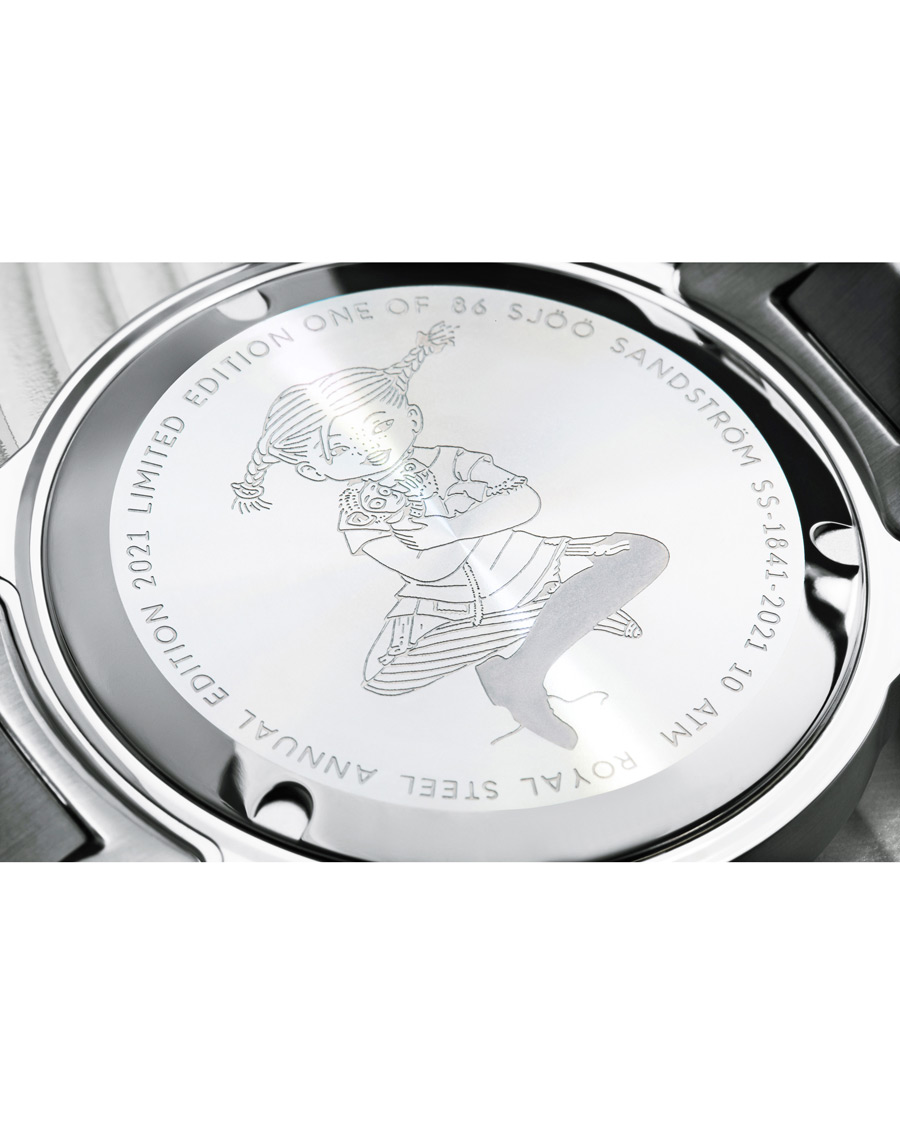 Herr | Sjöö Sandström Royal Steel Classic 41mm Annual Edition X Pippi | Sjöö Sandström | Royal Steel Classic 41mm Annual Edition X Pippi