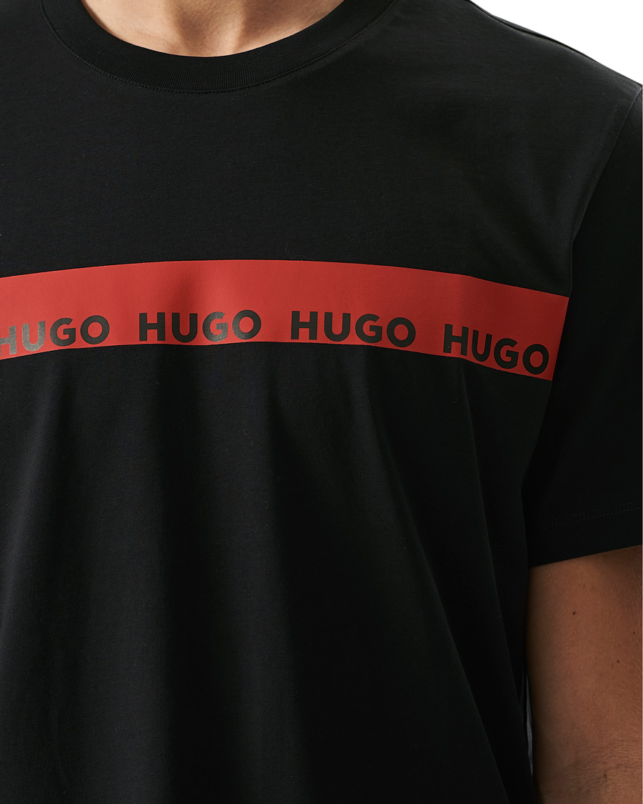 Herr | T-Shirts | HUGO | Diziano Logo Crew Neck Tee Black