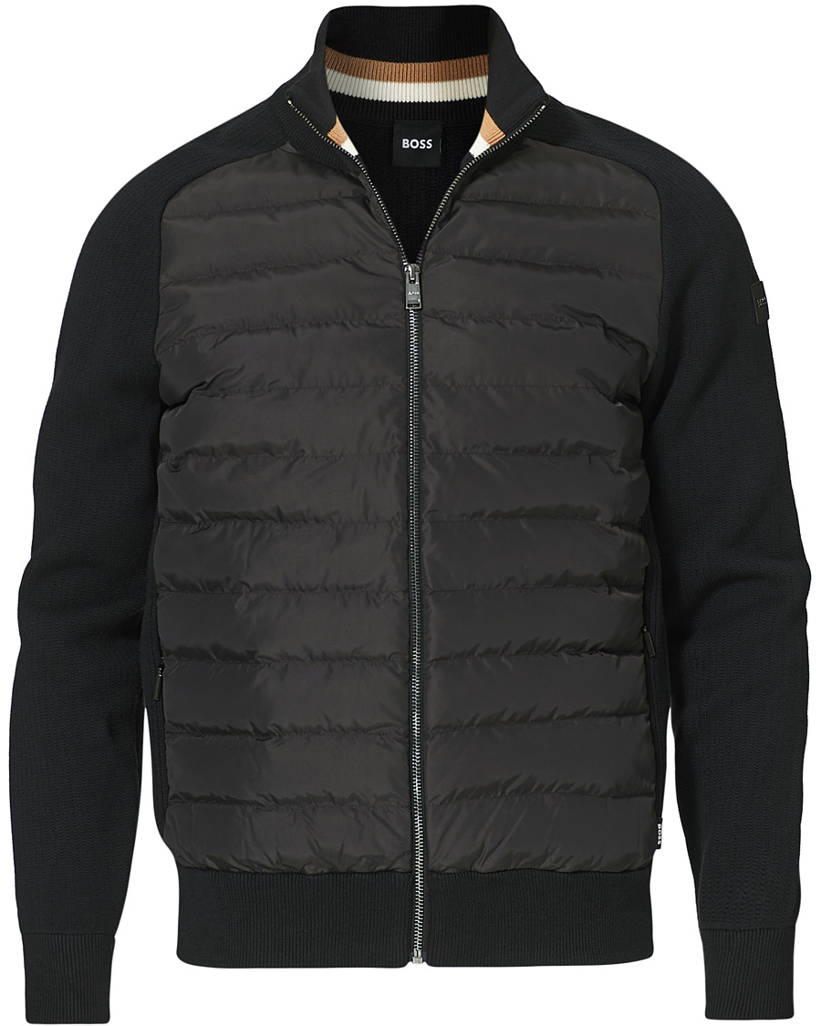 Herr | Jackor | BOSS BLACK | BOSS Eroberto Hybrid Jacket Black