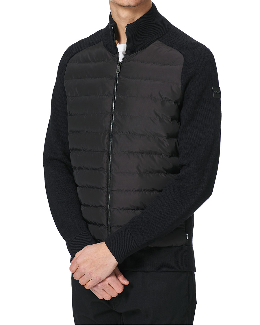Herr | Jackor | BOSS BLACK | BOSS Eroberto Hybrid Jacket Black