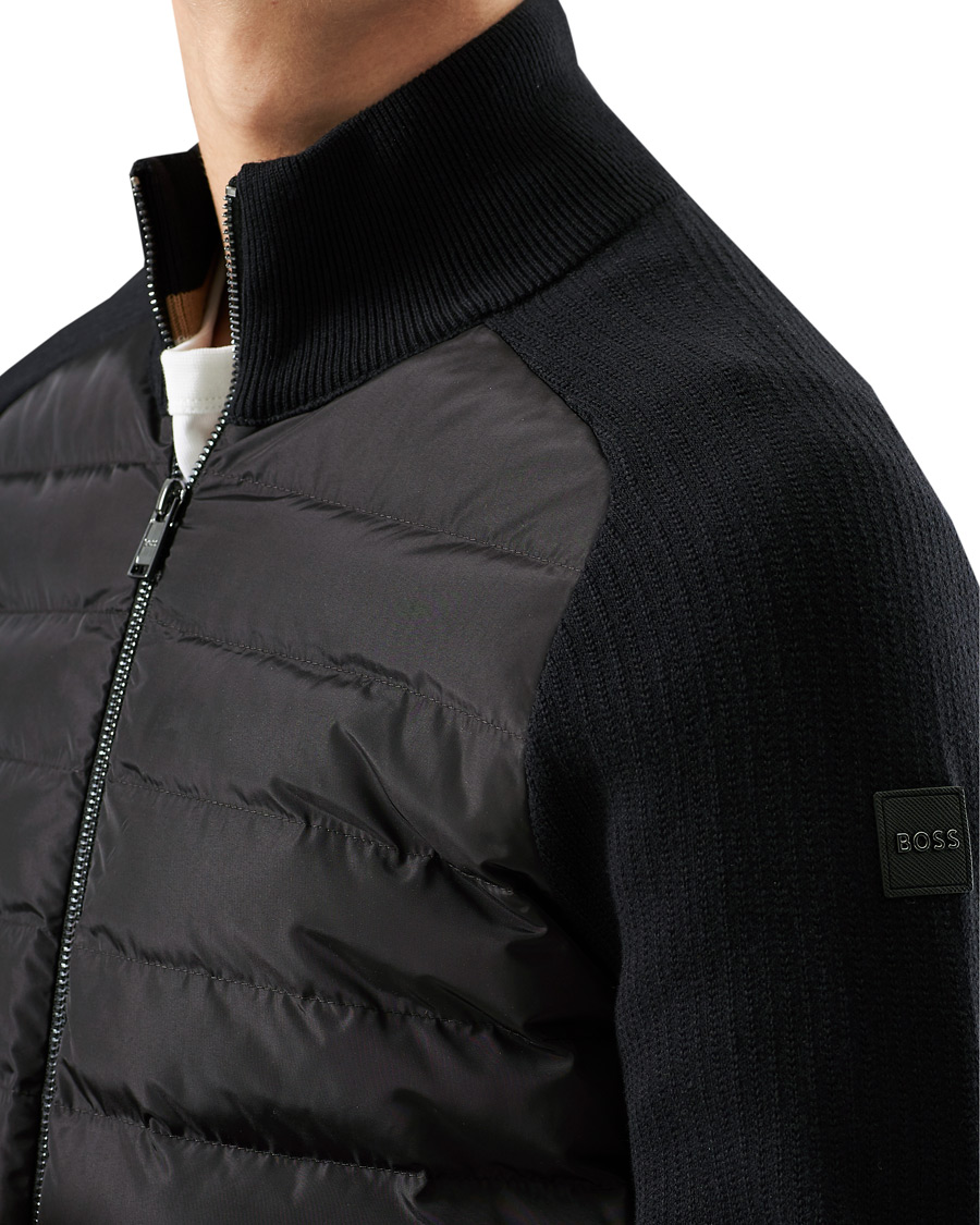 Herr | Jackor | BOSS BLACK | BOSS Eroberto Hybrid Jacket Black