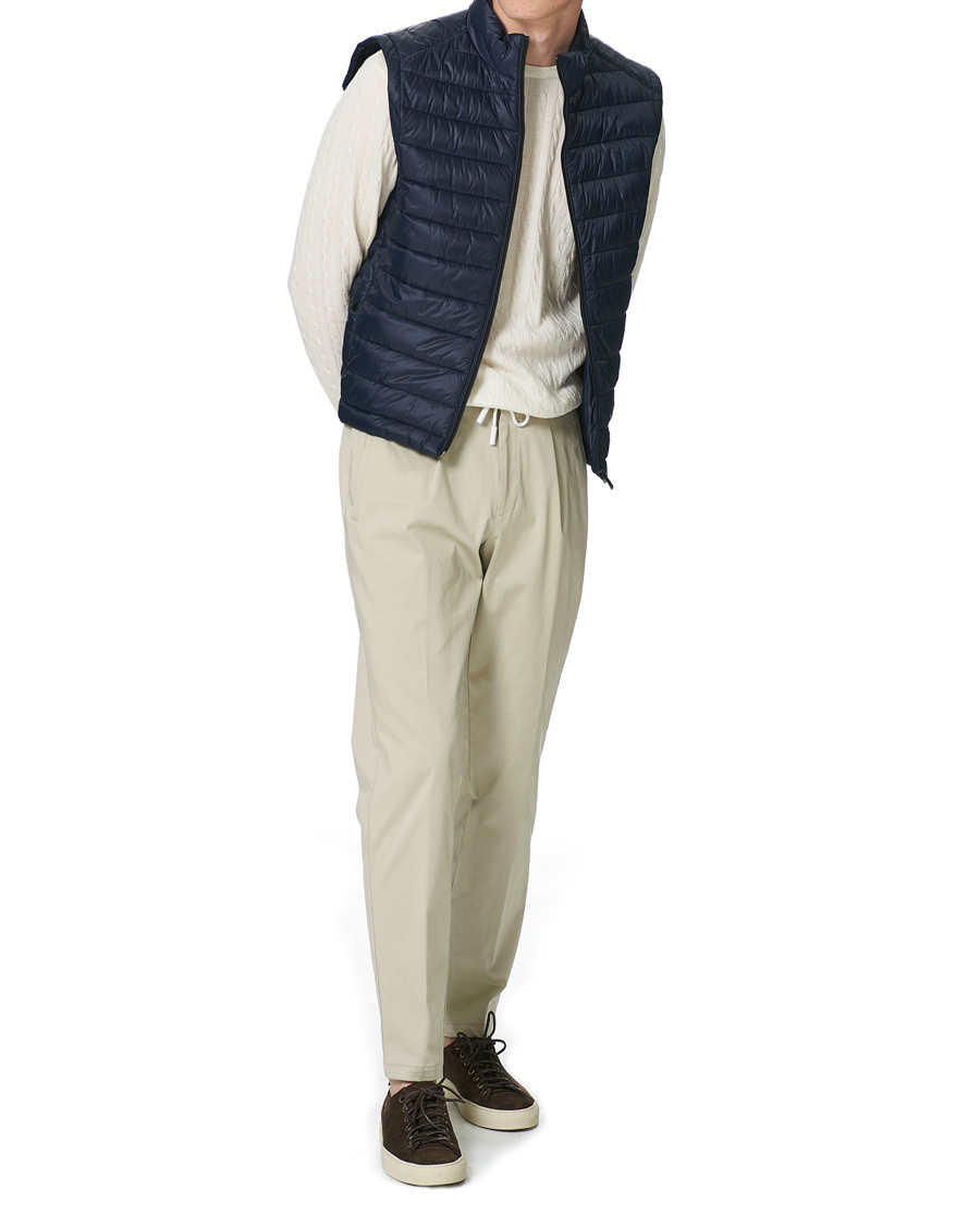 Herr | Västar | BOSS BLACK | Calano Down Vest Dark Blue