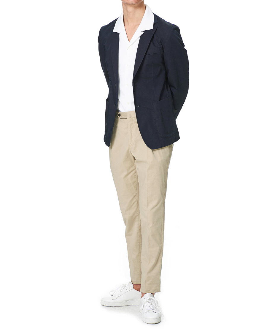 Herr | Kavajer | BOSS BLACK | BOSS Hanry Cotton Blazer Dark Blue