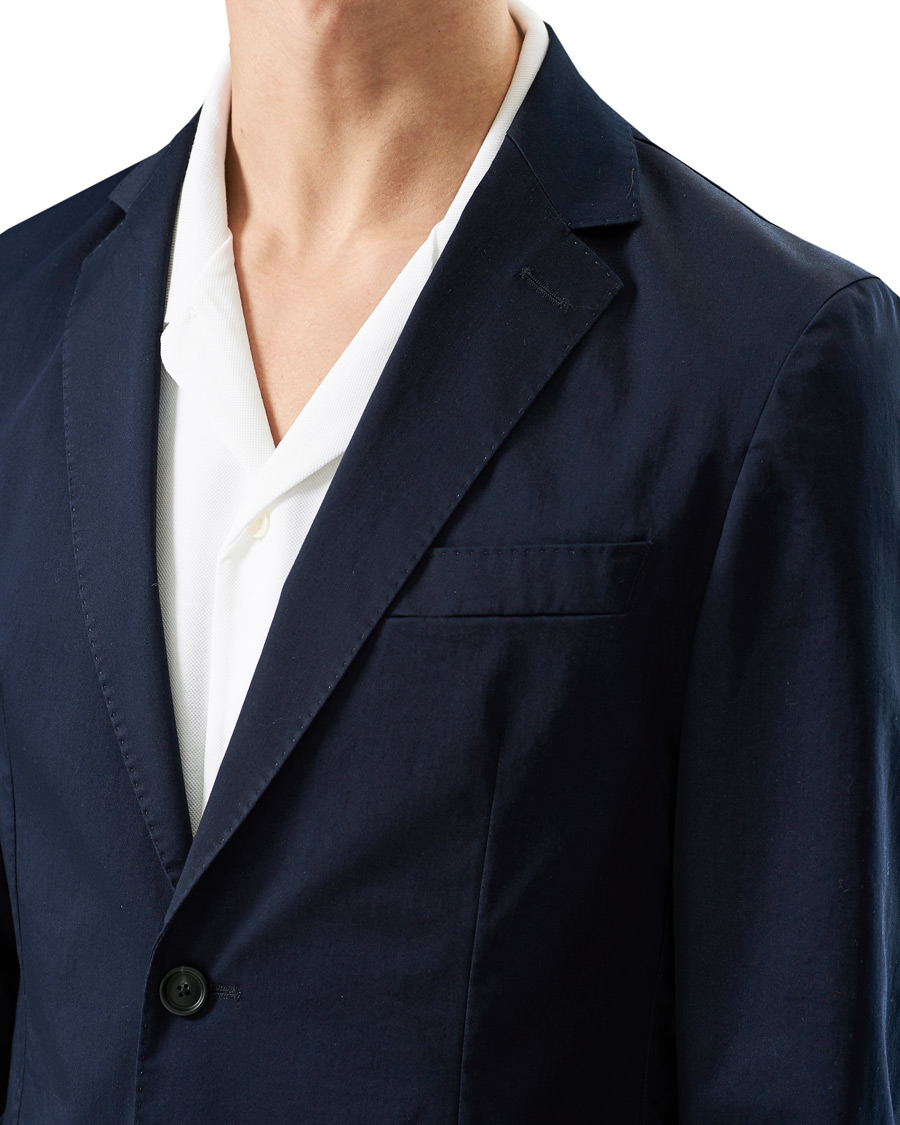 Herr | Kavajer | BOSS BLACK | BOSS Hanry Cotton Blazer Dark Blue