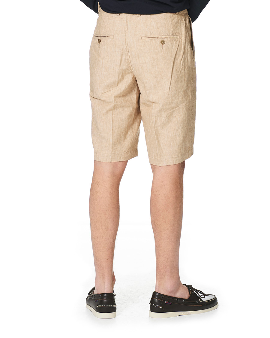 Herr | Shorts | BOSS BLACK | BOSS Rigan Linen Shorts Medium Beige