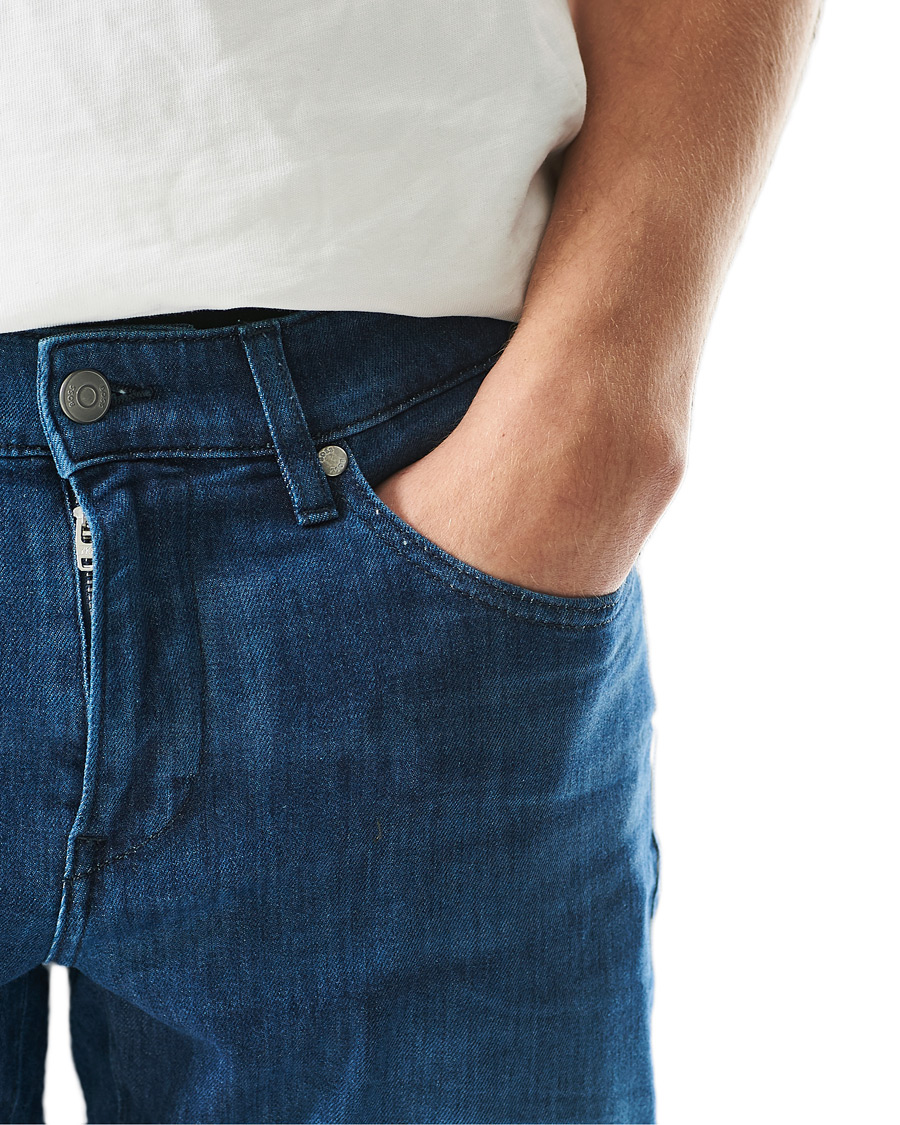 Herr | Jeans | BOSS BLACK | BOSS Delaware3 Slim Fit Stretch Jeans Medium Blue