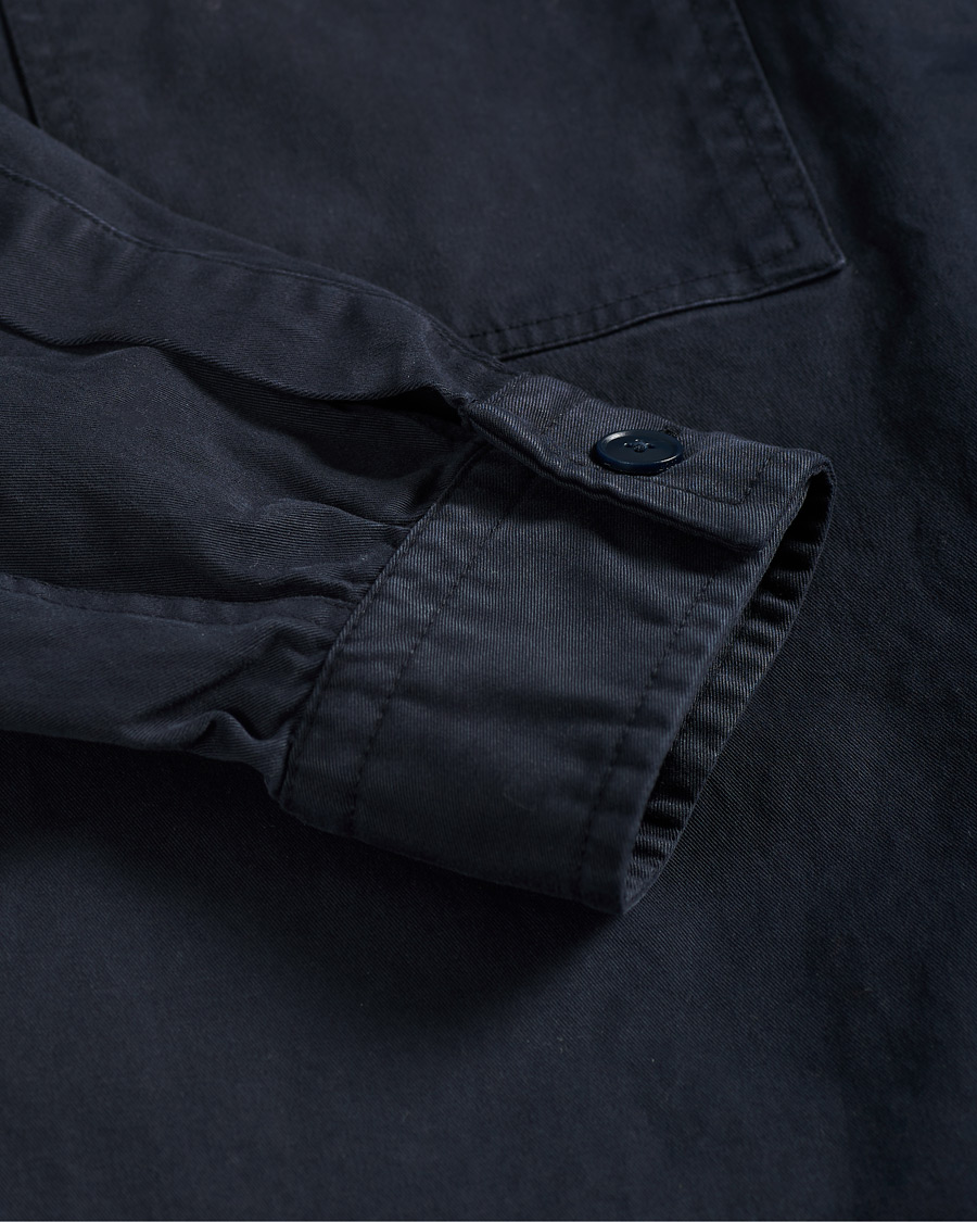 Herr | Skjortor | BOSS ORANGE | BOSS Casual Locky Pocket Overshirt Dark Blue