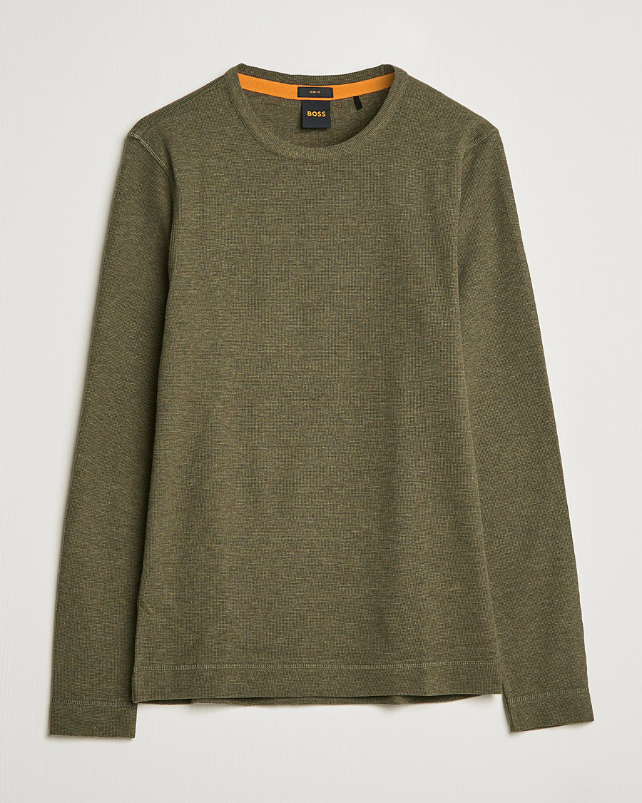 Herr | Tröjor | BOSS ORANGE | Tempest Sweater Dark Green