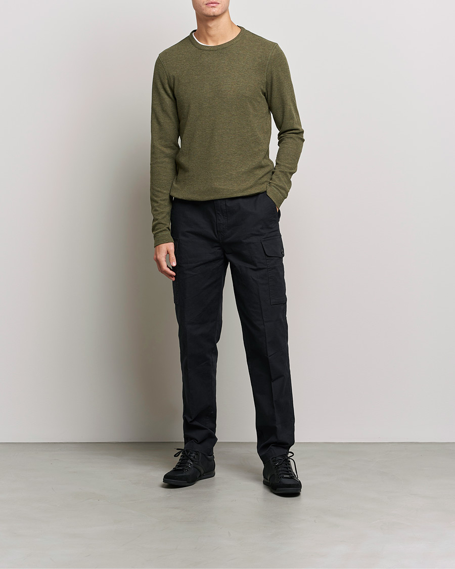 Herr | Tröjor | BOSS ORANGE | Tempest Sweater Dark Green