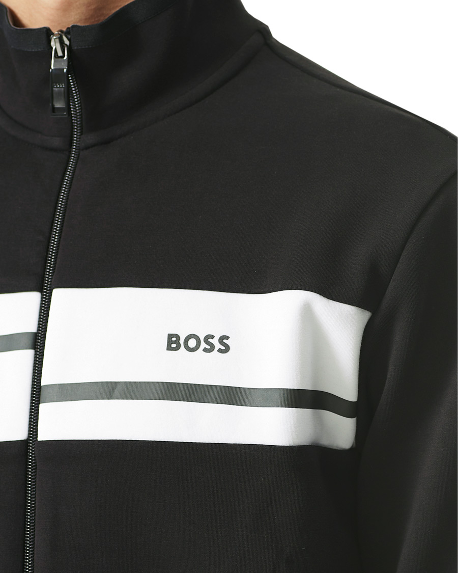 Herr | Tröjor | BOSS GREEN | BOSS Athleisure Skaz Full Zip Black
