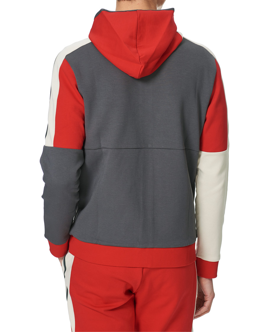Herr | Tröjor | BOSS GREEN | BOSS Athleisure Saggy Full Zip Hoodie Dark Grey