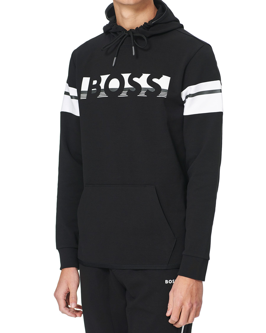 Herr | Tröjor | BOSS GREEN | BOSS Athleisure Soody Hoodie Black