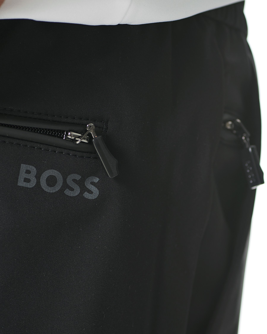 Herr | Byxor | BOSS GREEN | BOSS Athleisure Shinobi Taped Logo Pants Black