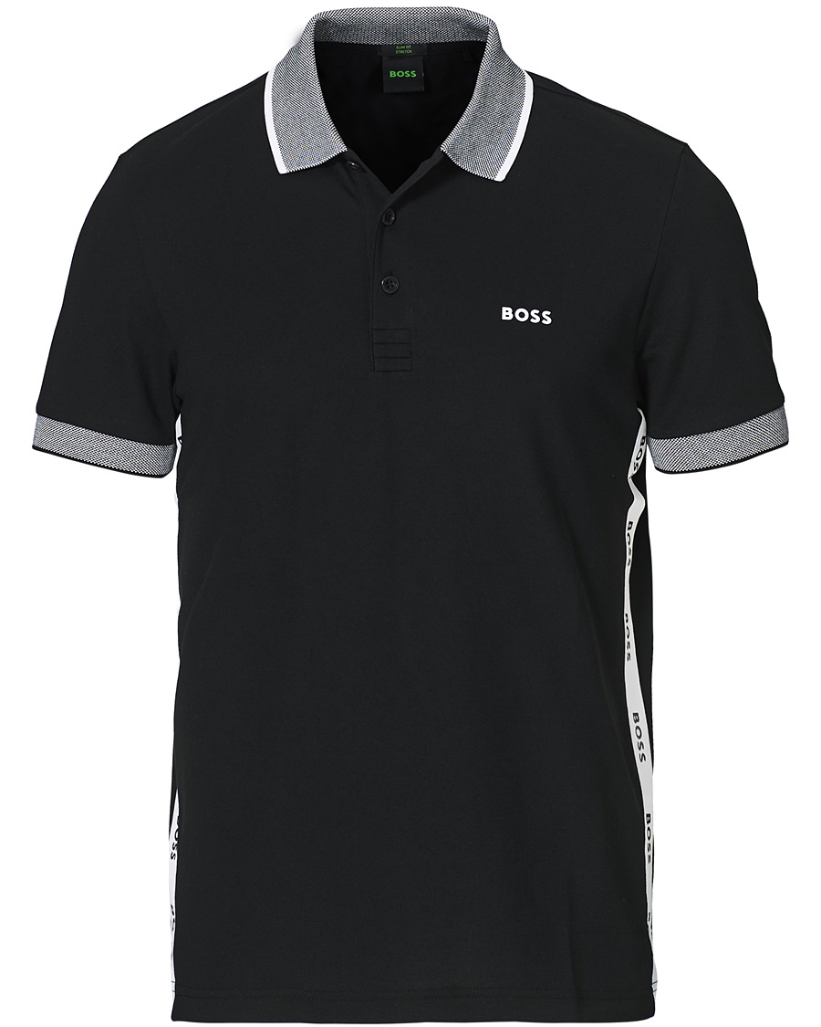 Herr | Pikéer | BOSS GREEN | BOSS Athleisure Paule Logo Polo Black