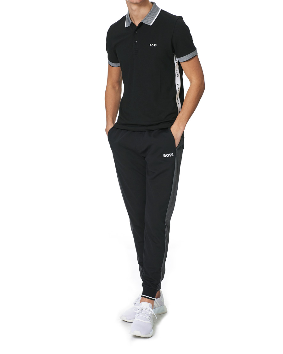 Herr | Pikéer | BOSS GREEN | BOSS Athleisure Paule Logo Polo Black