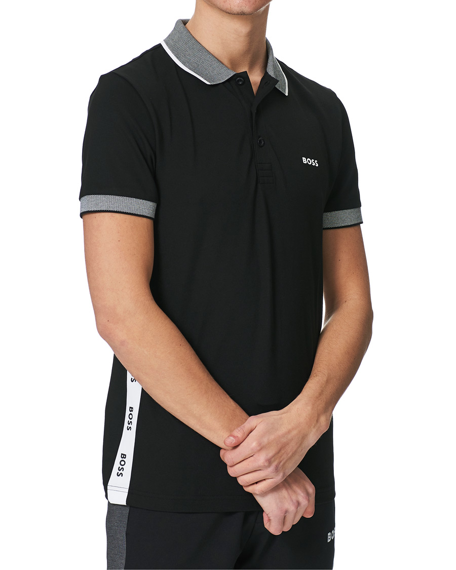 Herr | Pikéer | BOSS GREEN | BOSS Athleisure Paule Logo Polo Black
