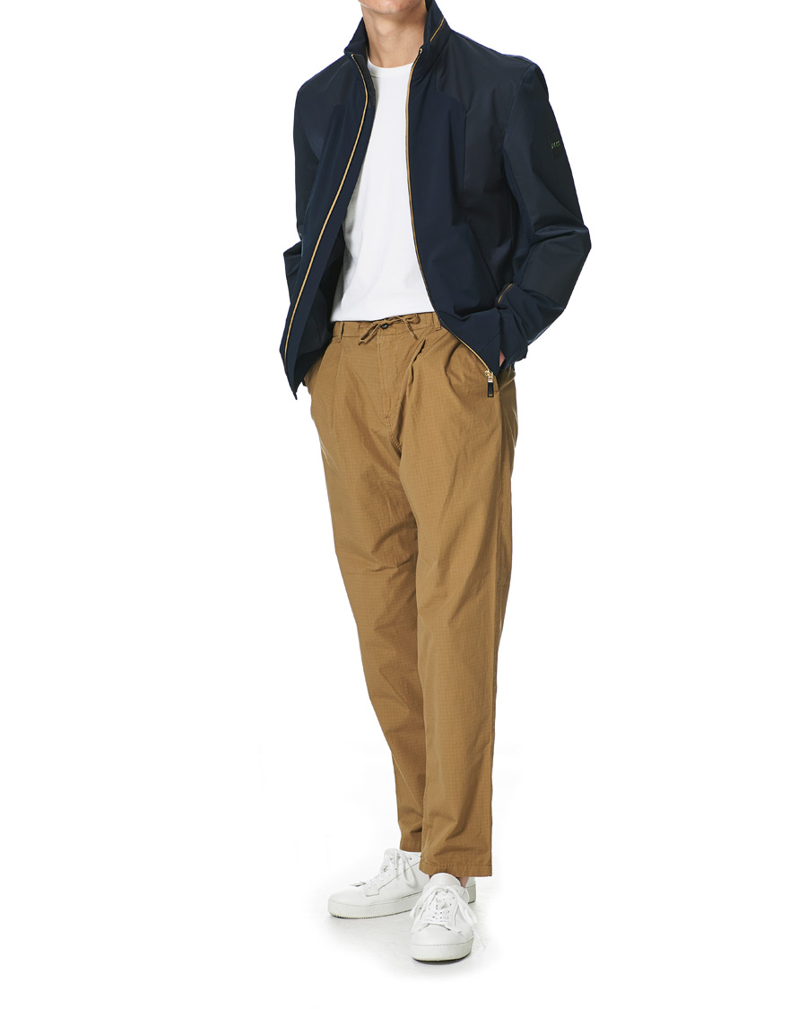 Herr | Jackor | BOSS GREEN | BOSS Athleisure Furio Taped Logo Jacket Dark Blue