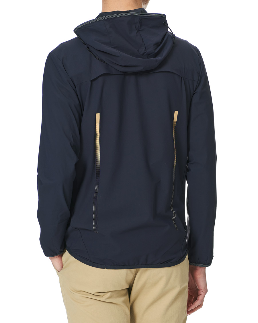 Herr | Tröjor | BOSS GREEN | BOSS Athleisure Swoven Zip Jacket Dark Blue