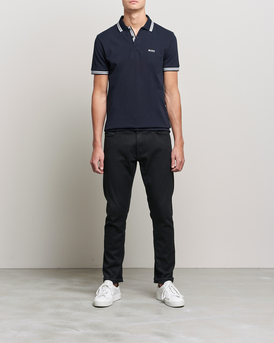 Herr | Pikéer | BOSS GREEN | Paddy Piké Navy