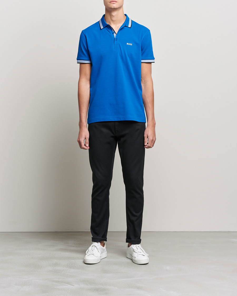 Herr | Pikéer | BOSS GREEN | Paddy Piké Medium Blue