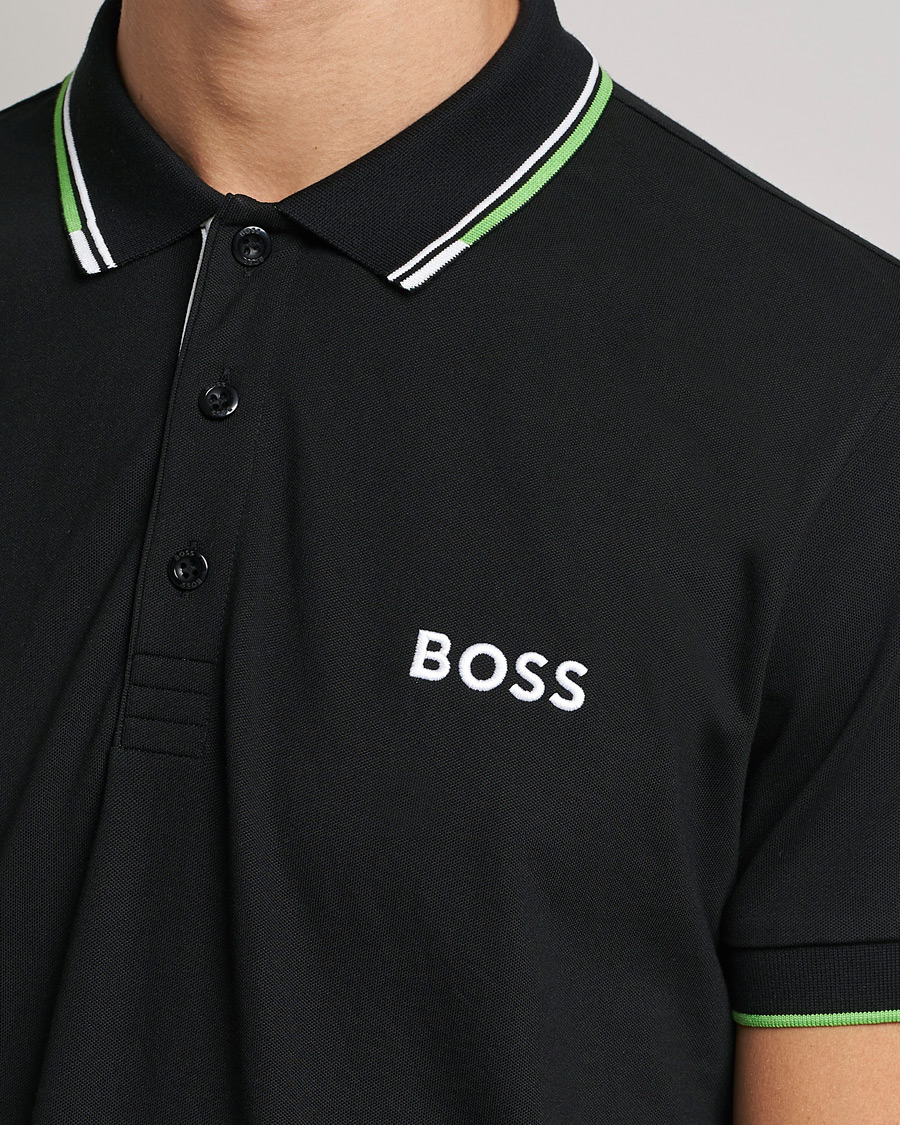 Herr | Pikéer | BOSS GREEN | Paddy Pro Piké Black