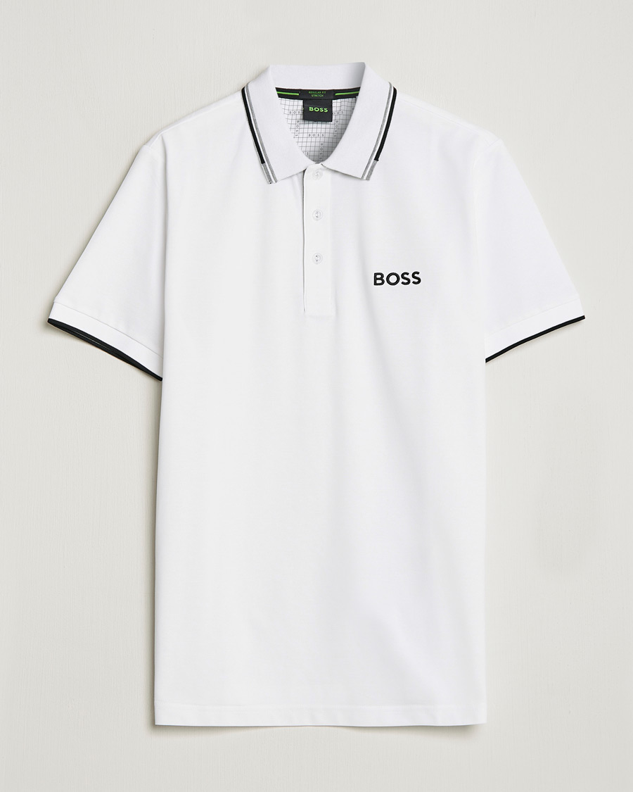Herr | Pikéer | BOSS GREEN | Paddy Pro Piké White