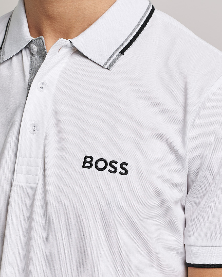Herr | Pikéer | BOSS GREEN | Paddy Pro Piké White