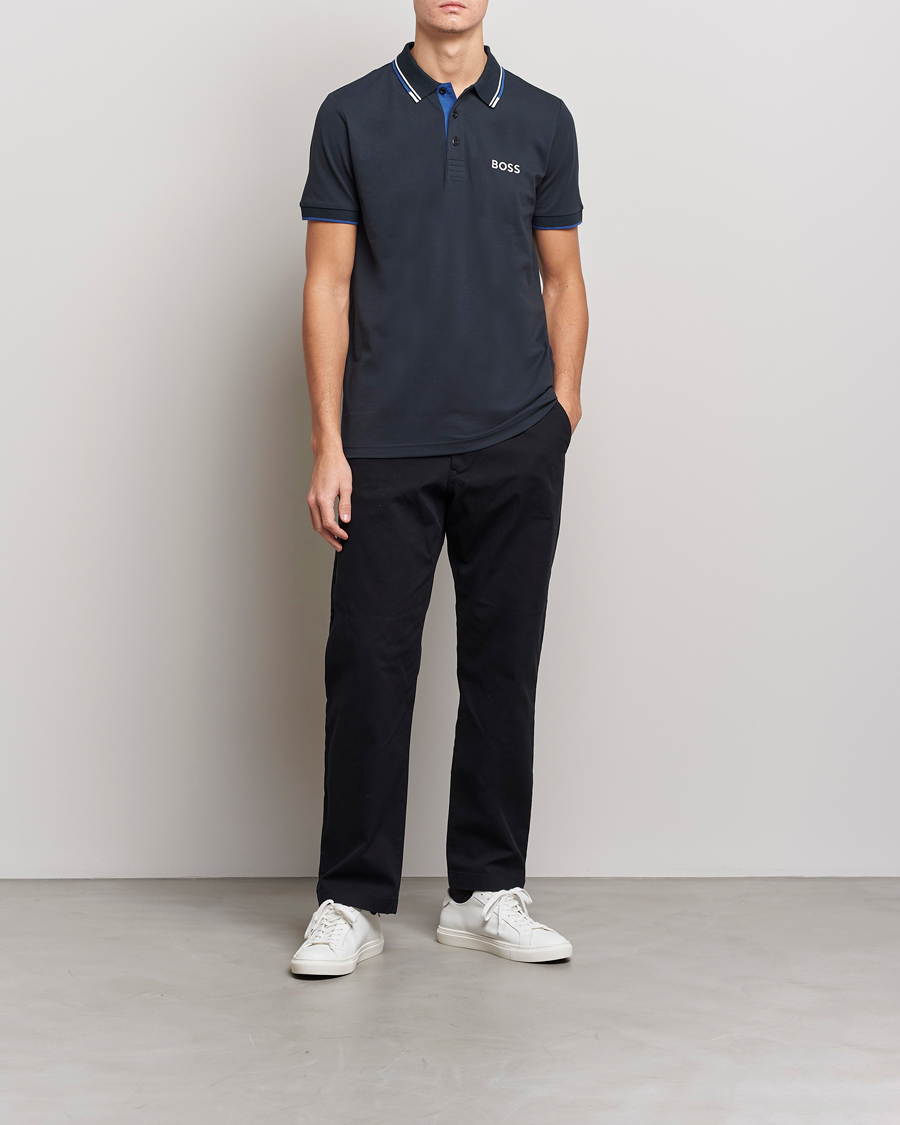 Herr | Pikéer | BOSS GREEN | Paddy Pro Piké Navy