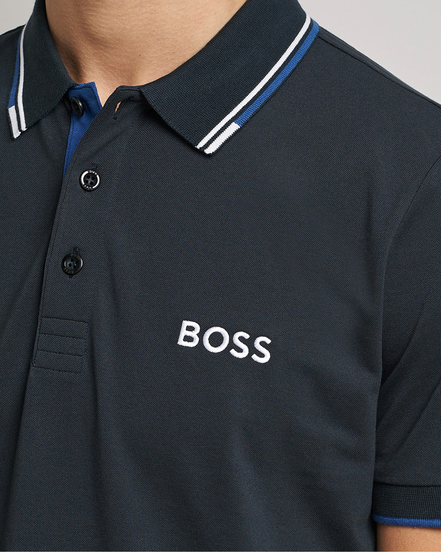 Herr | Pikéer | BOSS GREEN | Paddy Pro Piké Navy