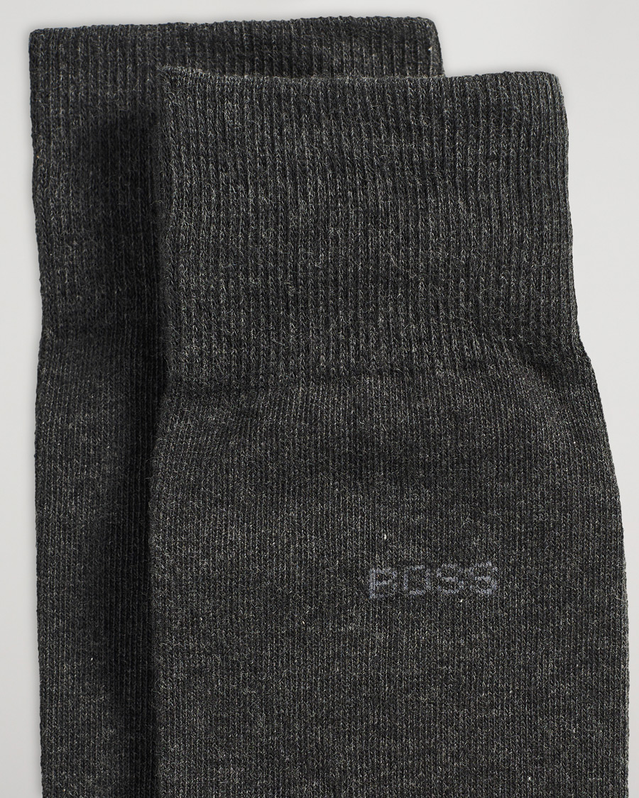 Herr | Vanliga strumpor | BOSS BLACK | 2-Pack RS Uni Socks Grey