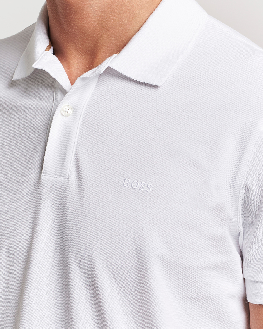 Herr | Pikéer | BOSS BLACK | Pallas Polo White