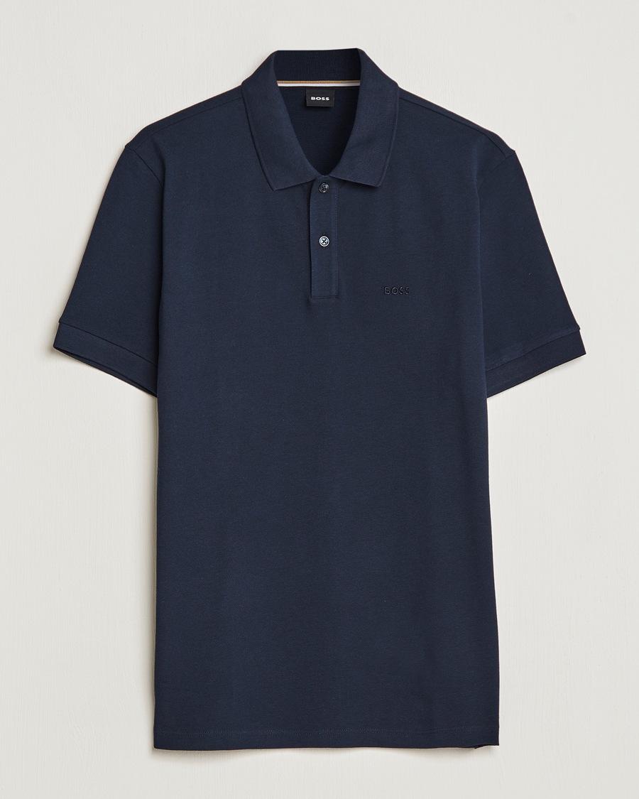 Herr | Pikéer | BOSS BLACK | Pallas Polo Dark Blue