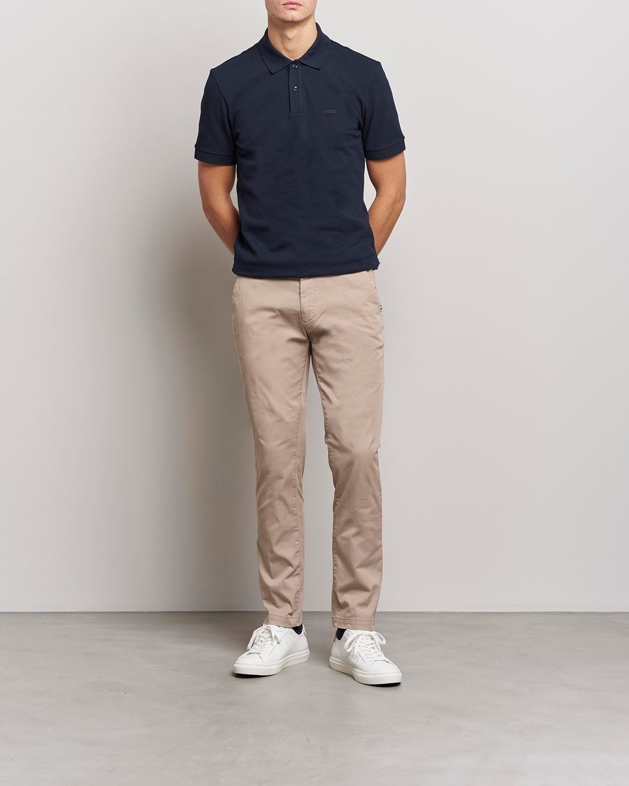Herr | Byxor | BOSS BLACK | Rice 3D Chinos Khaki