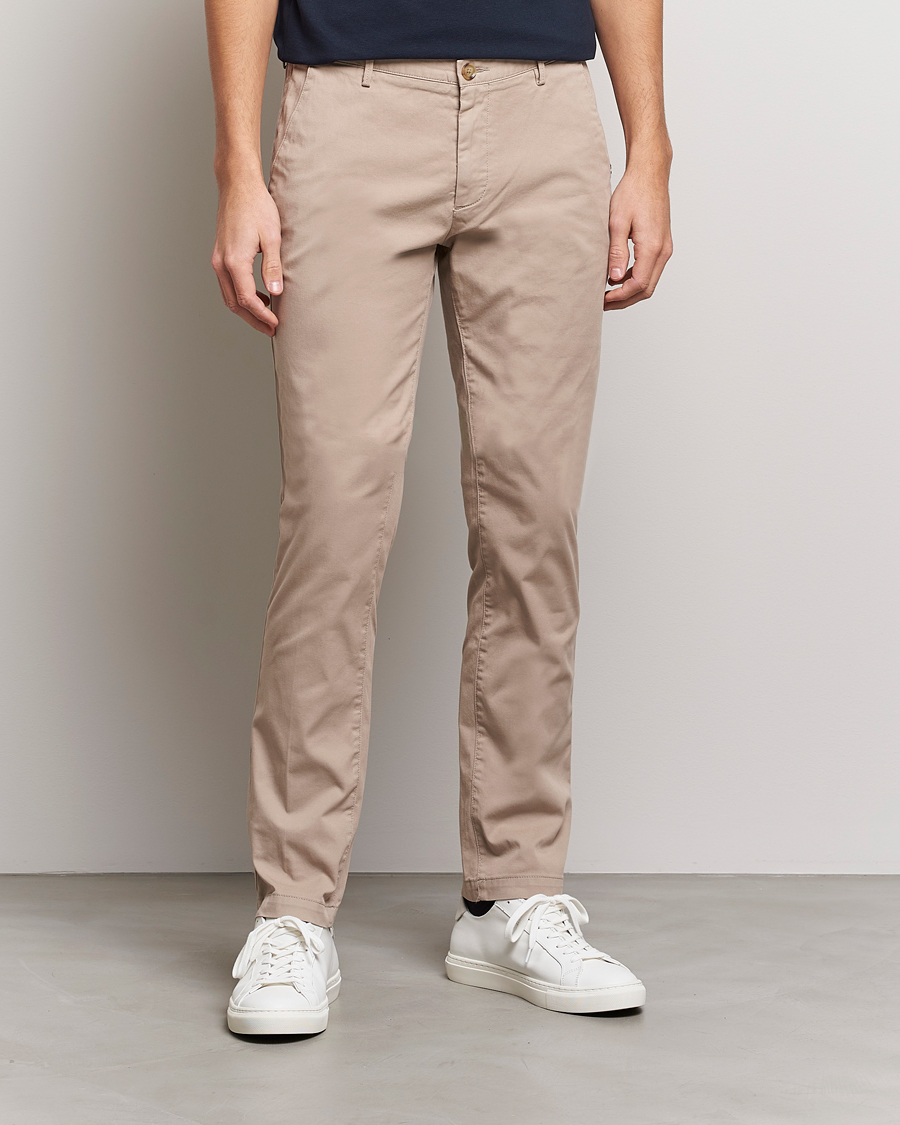 Herr | Byxor | BOSS BLACK | Rice 3D Chinos Khaki