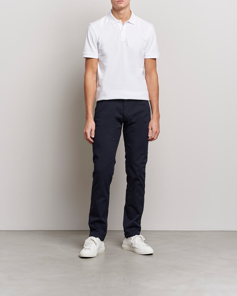 Herr | Byxor | BOSS BLACK | Rice 3D Chinos Dark Blue