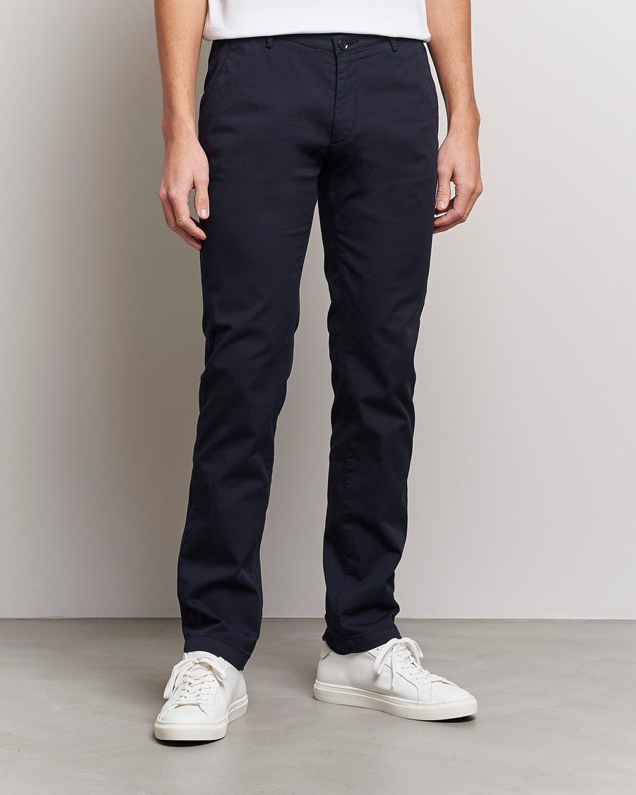 Herr | Byxor | BOSS BLACK | Rice 3D Chinos Dark Blue
