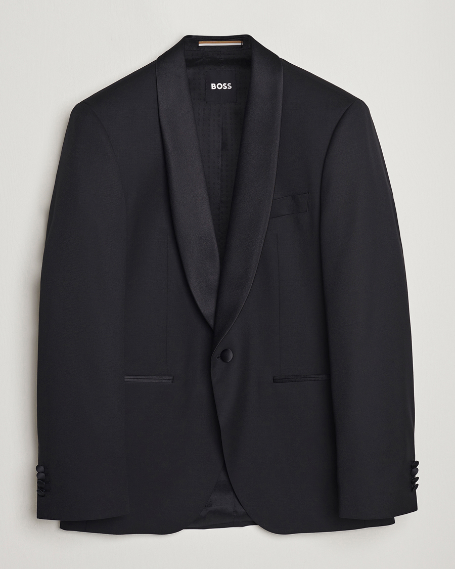 Herr | Kavajer | BOSS BLACK | Jeckson Shawl Tuxedo Blazer Black