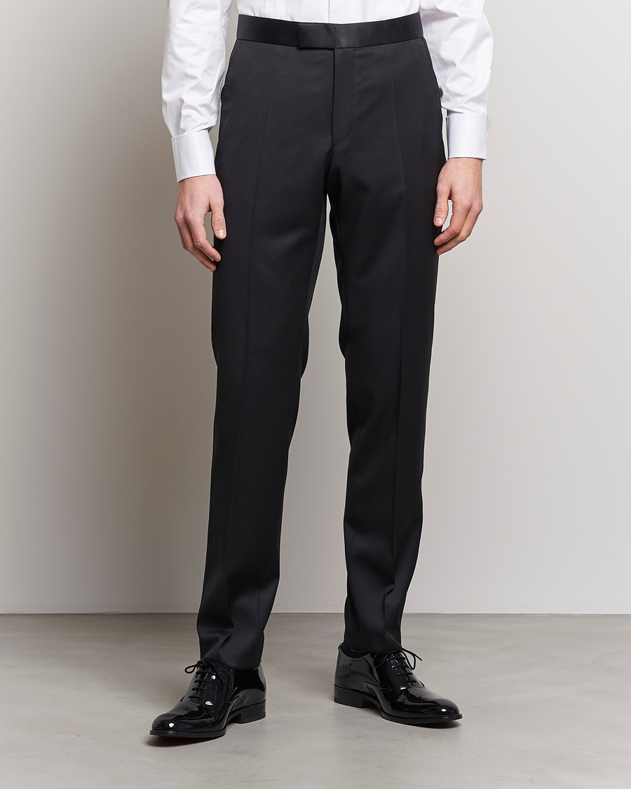 Herr | Smoking | BOSS BLACK | Lenon Tuxedo Trousers Black