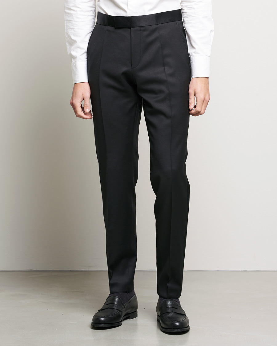 Herr | Black Tie | BOSS BLACK | Genius Tuxedo Trousers Black
