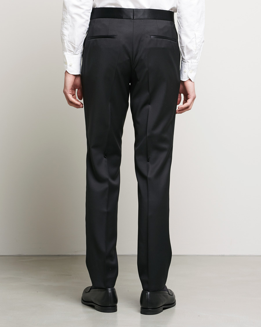 Herr | Byxor | BOSS BLACK | Genius Tuxedo Trousers Black