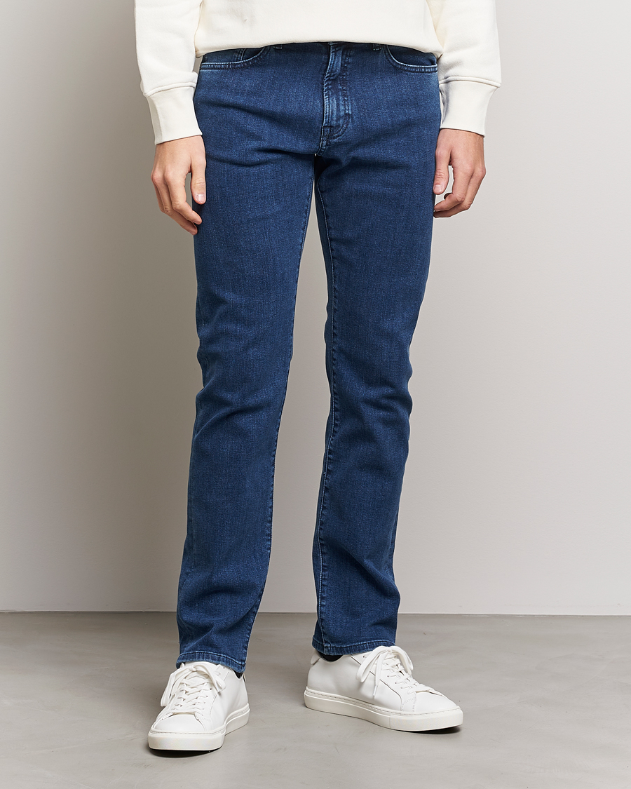 Herr | BOSS | BOSS ORANGE | Maine Regular Fit Super Stretch Jeans Lagoon Blue