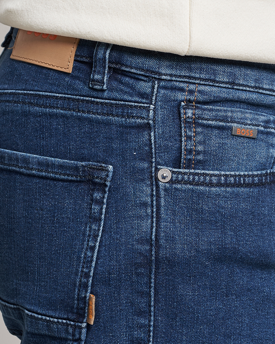 Herr | Jeans | BOSS ORANGE | Maine Regular Fit Super Stretch Jeans Lagoon Blue