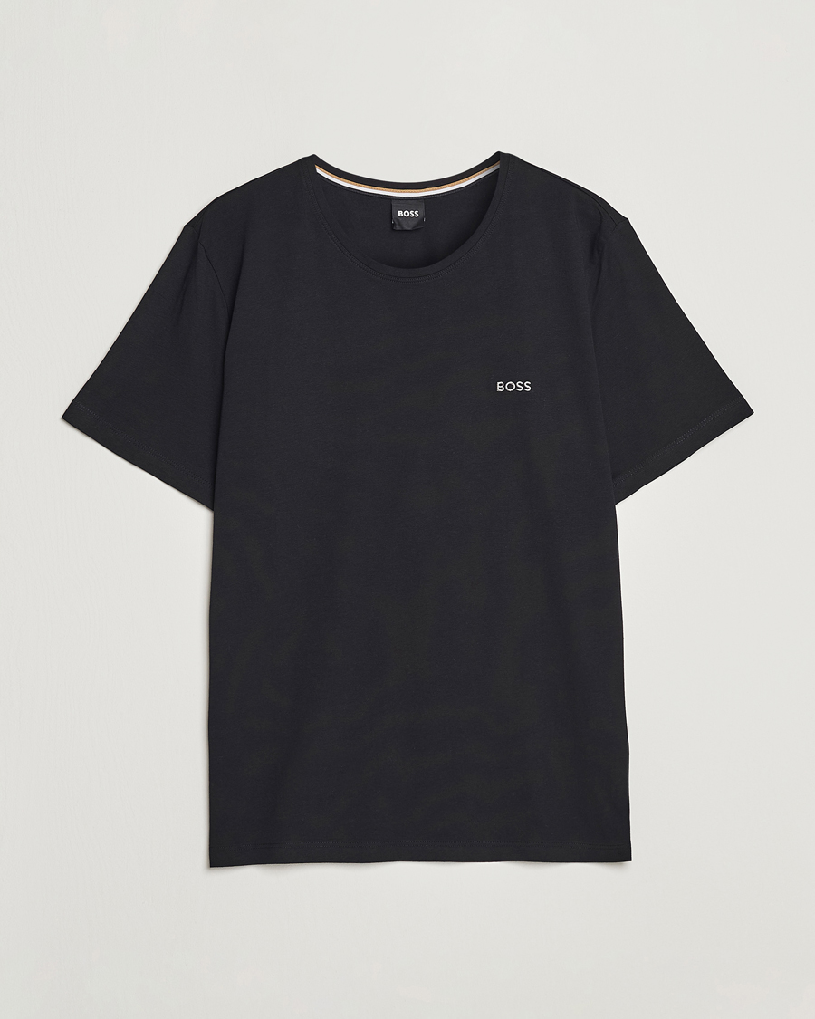 Herr | T-Shirts | BOSS BLACK | Loungewear Small Logo Tee Black